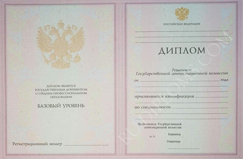 Диплом техникума или колледжа 2004-2006 год  Диплом техникума или колледжа 2004-2006 год