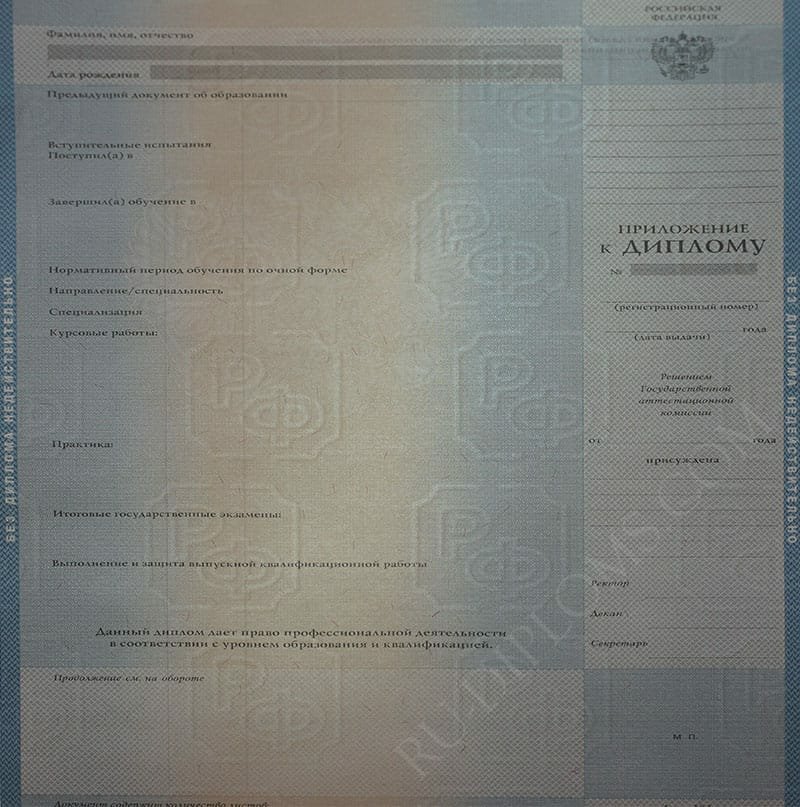 Диплом бакалавра 1997-2003 год   Диплом бакалавра 1997-2003 год